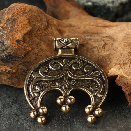 Amulet lunar "well -being", brass