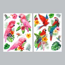 Plastic sticker multi -layer 