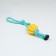 A wicker cable toy with a ball, up to 45 cm, up to 115 g, blue/yellow