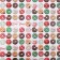 Glossy packaging paper "New Year donuts", 70 x 100 cm, New Year