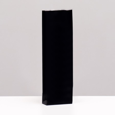 Package package packing, black, three -layer, glossy, 5.5 x 3 x 17 cm