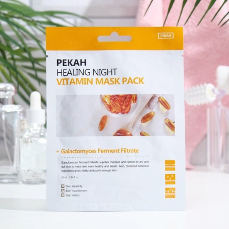 Pekah fabric mask, vitamin, 25 ml