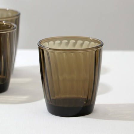Elica table set, 44 items, glass, haze-16