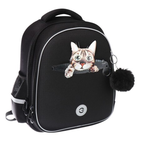 Frame saturation, 36 x 28 x 20 cm, Grizzly, + keychain, black-1