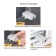 Castle lock for windows and doors of the tundra, stainless steel