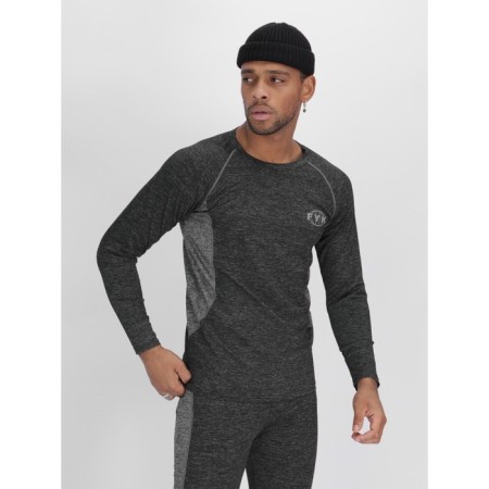 Male thermal underwear, size 50-52, dark gray color-12