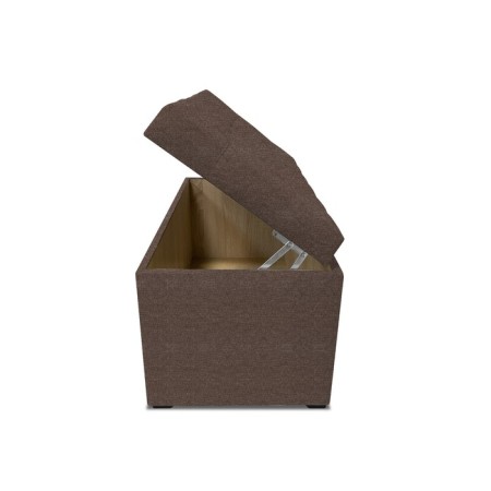 Puff with a lid and weighting, 800 × 400 × 420 mm, Savana Rogozhka, Hazel Color-5