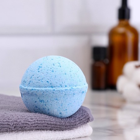 Baby bomb with shimmer "Banana marmalade" Blue 150 g-3