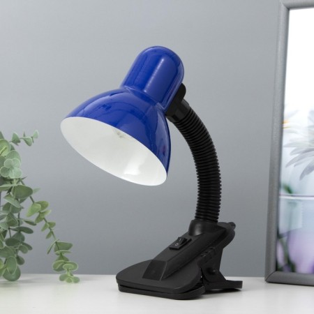 Board Lamp "School" 1x15W E27 on indigo trim 14.5x14.5x33cm Risalux