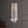 Champagne glass “I want champagne, and not this is all”, 200 ml, neckline