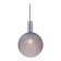 Suspension lamp Maytoni P030PL-01CH, E27, 1x60 W, 250x250x1500 mm, Chrome