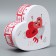 Gift box, packaging, “Love everywhere”, 18.5 x 17 x 7.5 cm