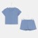 Female pajamas (T-shirt and shorts) KAFTAN "BASIC" Size 40-42, Blue color