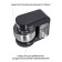 Mixer Pioneer MX323, Planetarny, 700 W, 6 speeds, 3 l, black
