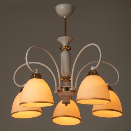 Sampi chandelier 5he27 40W white 59x59x53 cm Bayerlux-2