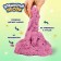 Kinetic sand "Magic Sand" 2400 g, bucket, pink