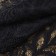 Lace elastic fabric, 185 mm × 2.7 ± 0.5 m, black color
