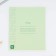 Notebook of 12 sheets in the slanting line “September 1: minimalism”, covered cardboard, block No. 1, 5 types of mix