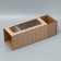 Gift Folding Box with PVC, packaging, “hearts”, 16 x 35 x 12 cm