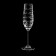 A set of crystal glasses for champagne "Spiral", 160 ml, 6 pcs