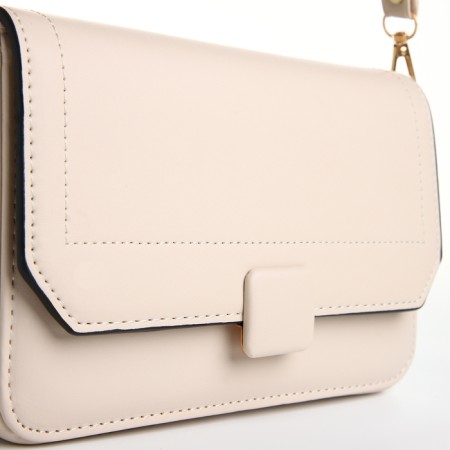 Bag Women's Messenger on Magnet, Milk color-6