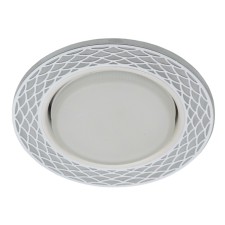 Lamp built -in era DK LD37, IP20, 15W, 120x38 mm, 4000k, white/white color