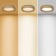 Ceiling light Mantra Kilimanjaro, LED, 2450LM, 2700-5000K, 105 mm, white color