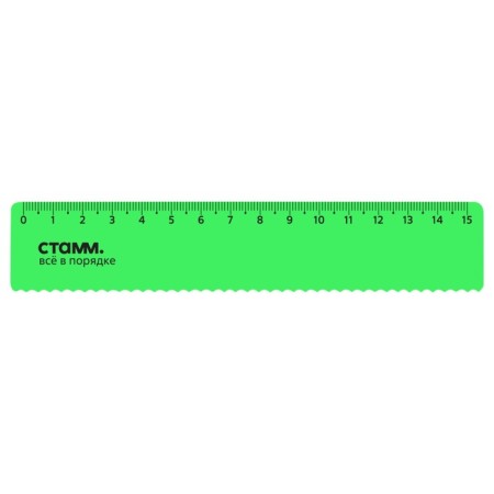 The line of 15 cm Istanm "Neon", with a wavy edge, mix-3