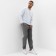 Pants men's sports minku: casual collection man color graphite, river 48