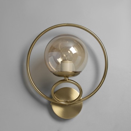 Bra "spherum" E27 40W gold 28x23x23cm-3