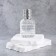 A bottle of storage with a spray of 30ml 9*4.8*2.5 cm glass/plastic transparent serp