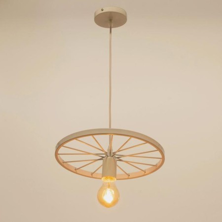 Lamp "Wheel" 1HE27 40W white 30x30x10-110 cm-2