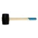 Kiyanka tundra, wooden handle, black rubber, 450 g