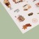 Coffee Time paper stickers, 11 x 16 cm