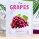 Facial fabric mask "Grapes"