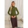 Women's turtleneck Eliseeva Olesya, size 48, green color