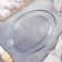 Oval shape for baking and baking of heat -resistant glass Borcam, 1.5 l, 18 × 26 cm, without a lid