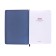 Dated diary 2025, A5, 176 sheets, Hong Kong, solid cover, pancake embossing, with liesse, block 80 g/m2, blue