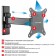 Arm Media Mars-1, up to 20 kg, 10-32 ", wall-mounted, turn and slope, black