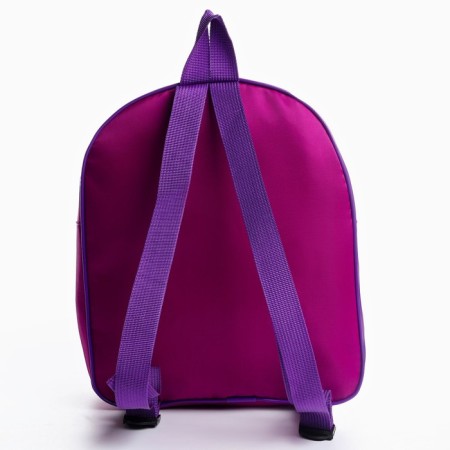 Baby backpack for a girl "Kitty in a hat", 24x28x8.5 cm-2