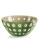 Guzzini le murrine salad bowl, d = 25 cm, dark green color