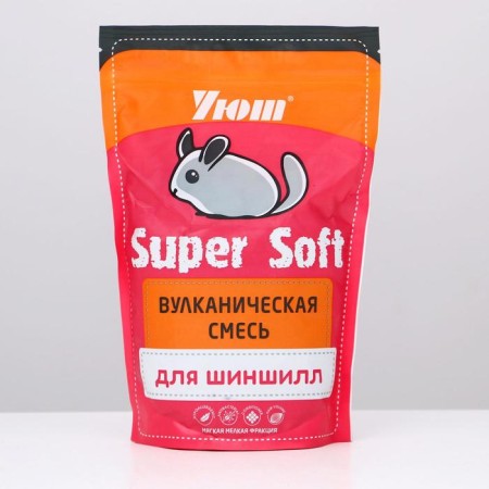 Filler for chinchillas Complex "Volcanic mixture" Super Soft, 0.73 liters