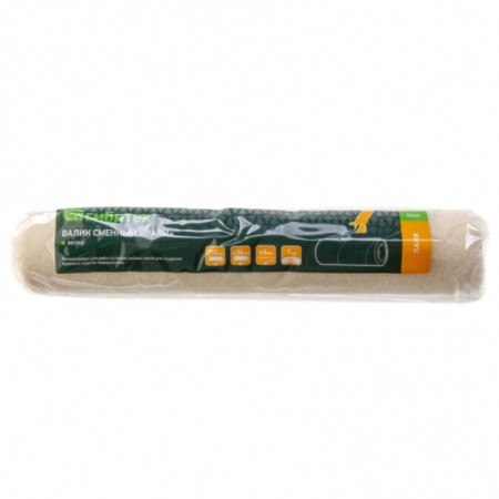 Sibrtekh Sibrtek -shaped roller 80245, velor, d = 36 mm, handle d = 6 mm, pile 5 mm, 250 mm-3