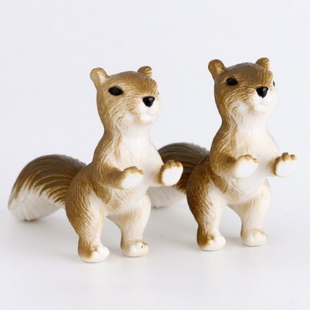 Miniature Puppet "Sweet Squirrel", set 2 pcs., Size 1 pc. - 1.5 × 6 × 3.5 cm-1