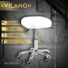 Chair for the master Vilano, white color