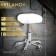 Chair for the master Vilano, white color