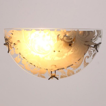 Lamp "Eden" Mollir., 1x60W E27, chrome, d = 30 cm, h = 5.5 cm-1