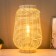 Blanche table lamp E27 15W white 25x25x39 cm Risalux