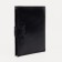 Male purse on a button, for bills, for cards, for coins, black color