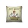 Decorative pillowcase "Vintage Easter postcard", on a zipper, size 45x45 cm
